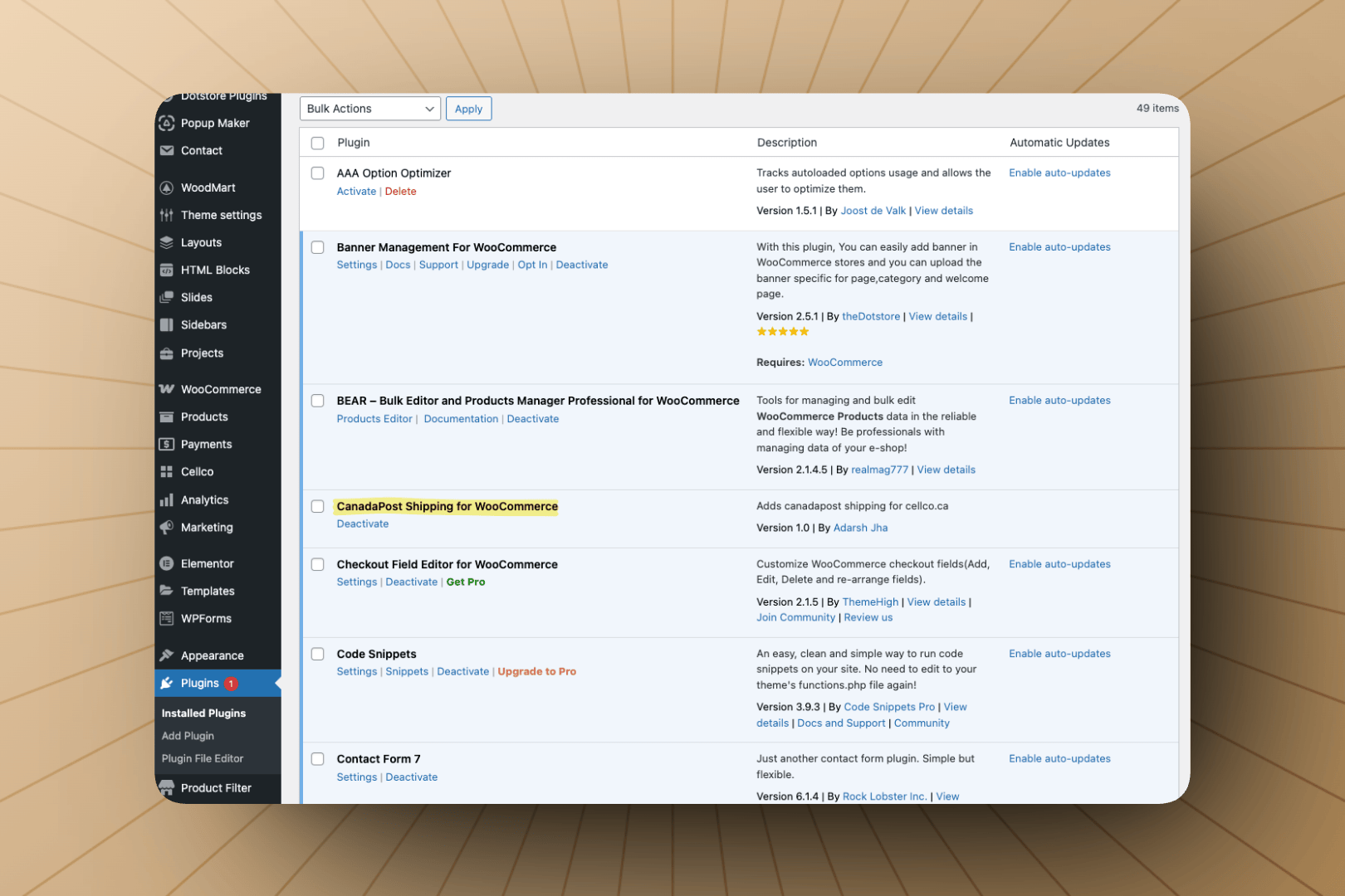 Preview of CanadaPost Shipping Plugin