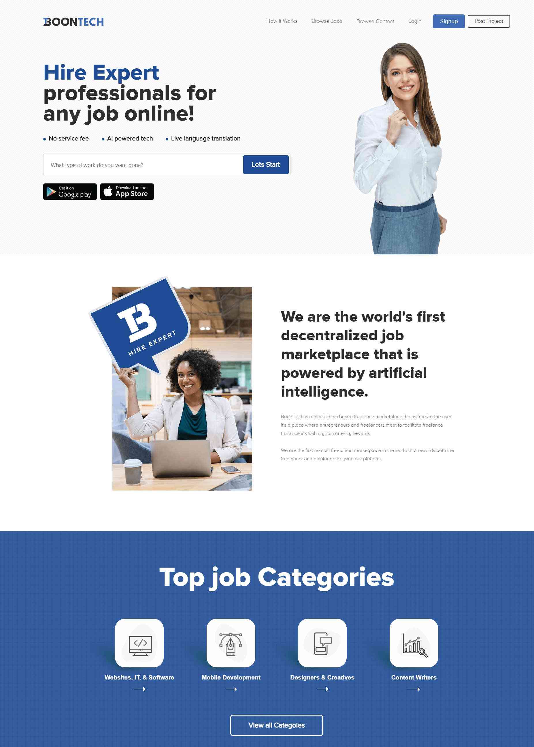 Featured view of AI Modules - Vision, Text & Personality